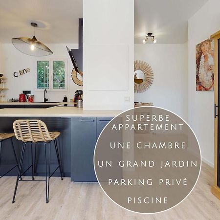 Appartement T2 : Jardin, Piscine, Parking à Sainte-Maxime Extérieur photo